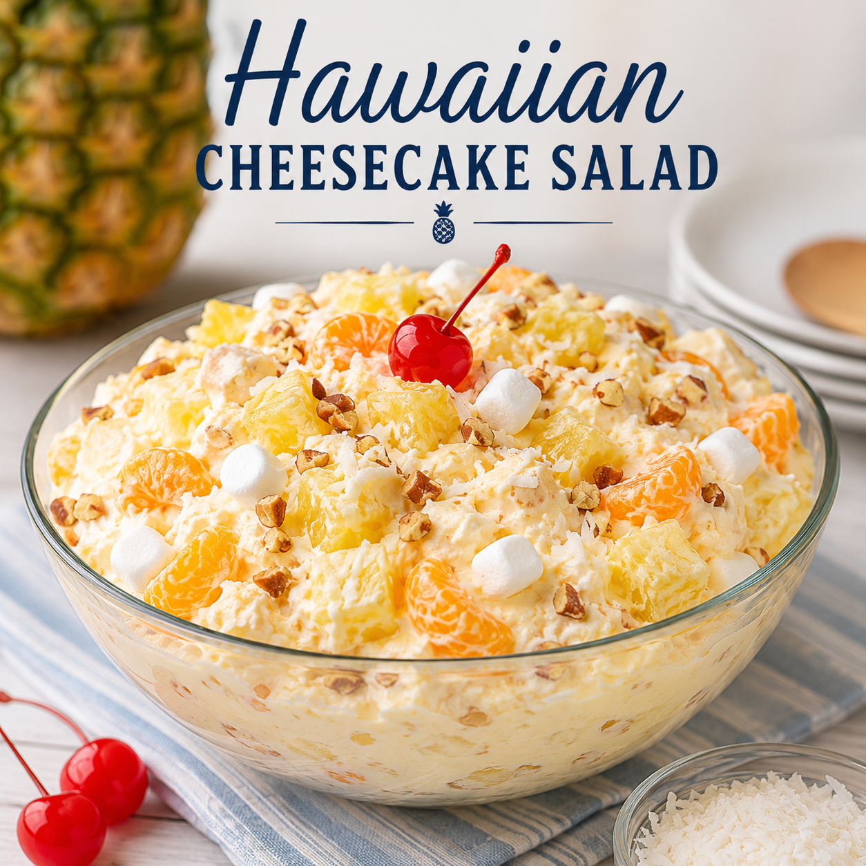 Hawaiian Cheesecake Salad