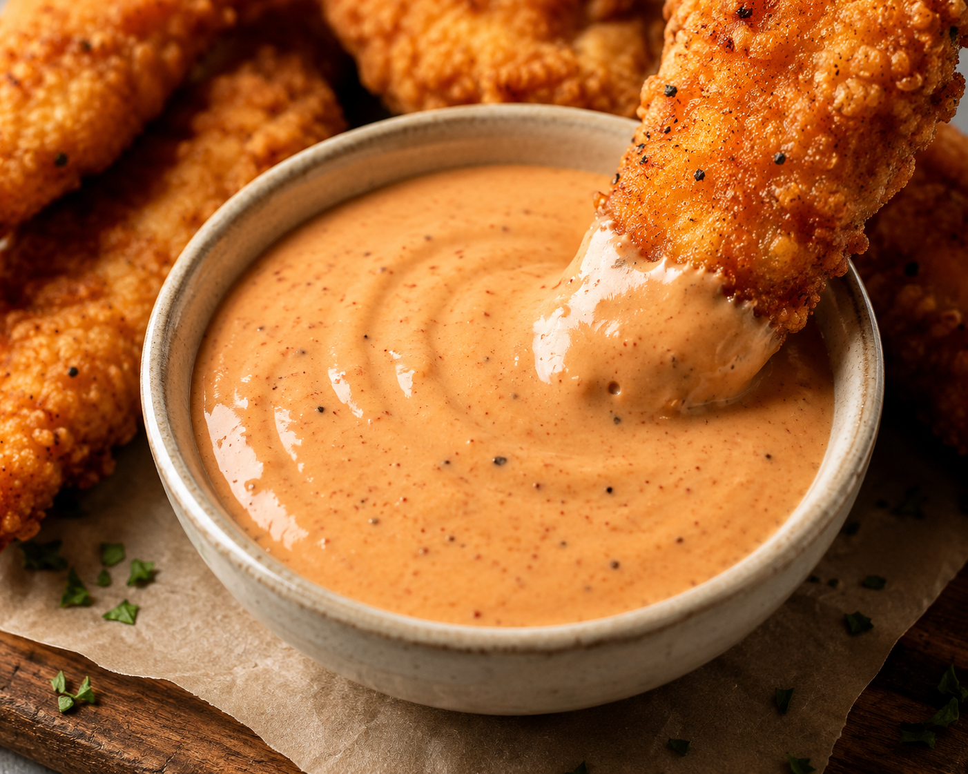Creamy Chicken Finger Sauce