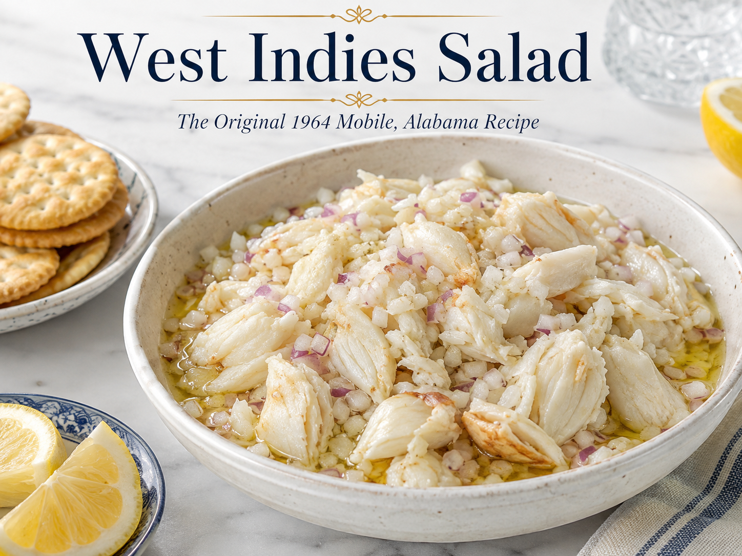West Indies Salad – The Original 1964 Mobile, Alabama Recipe