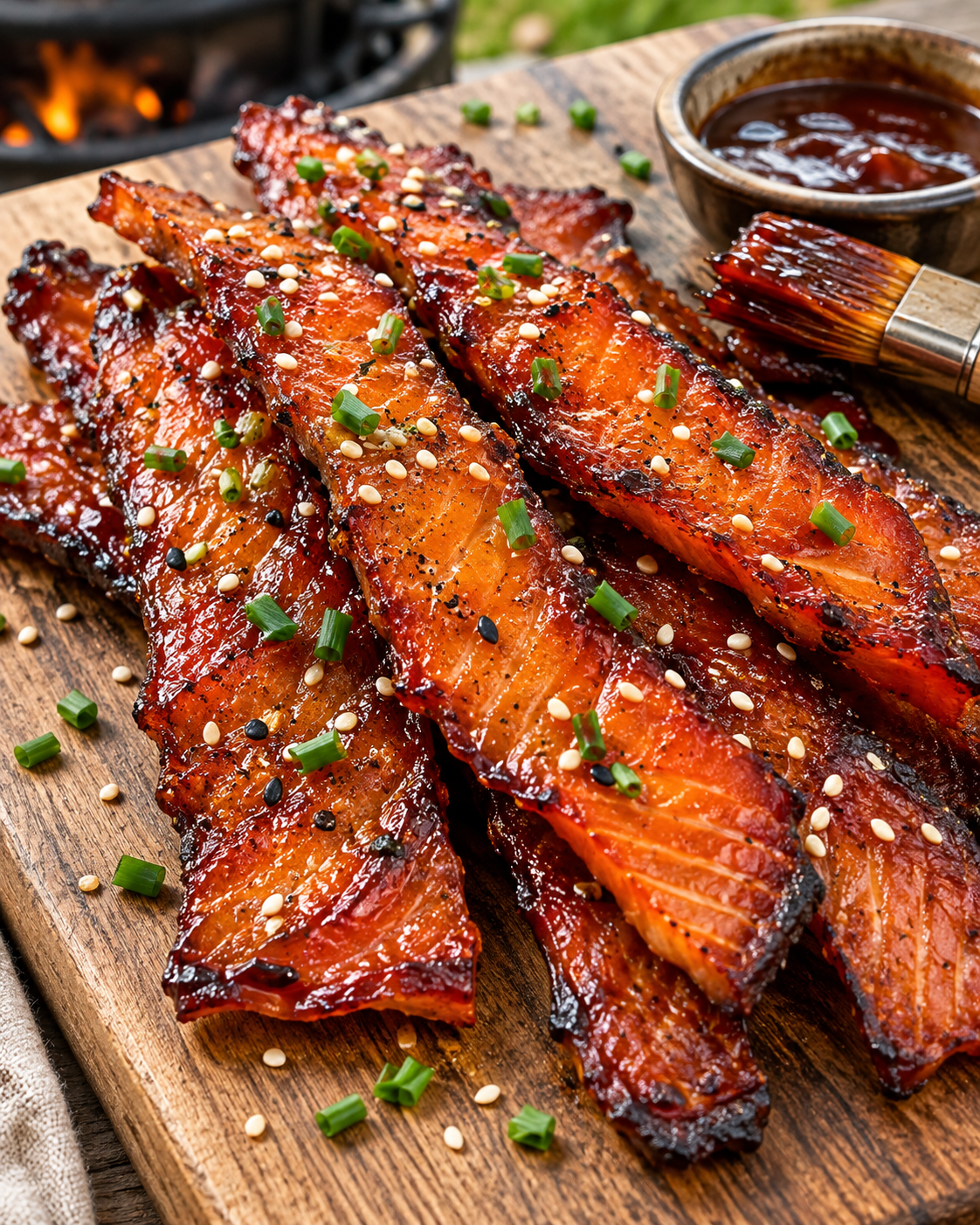 Smoked Salmon Jerky